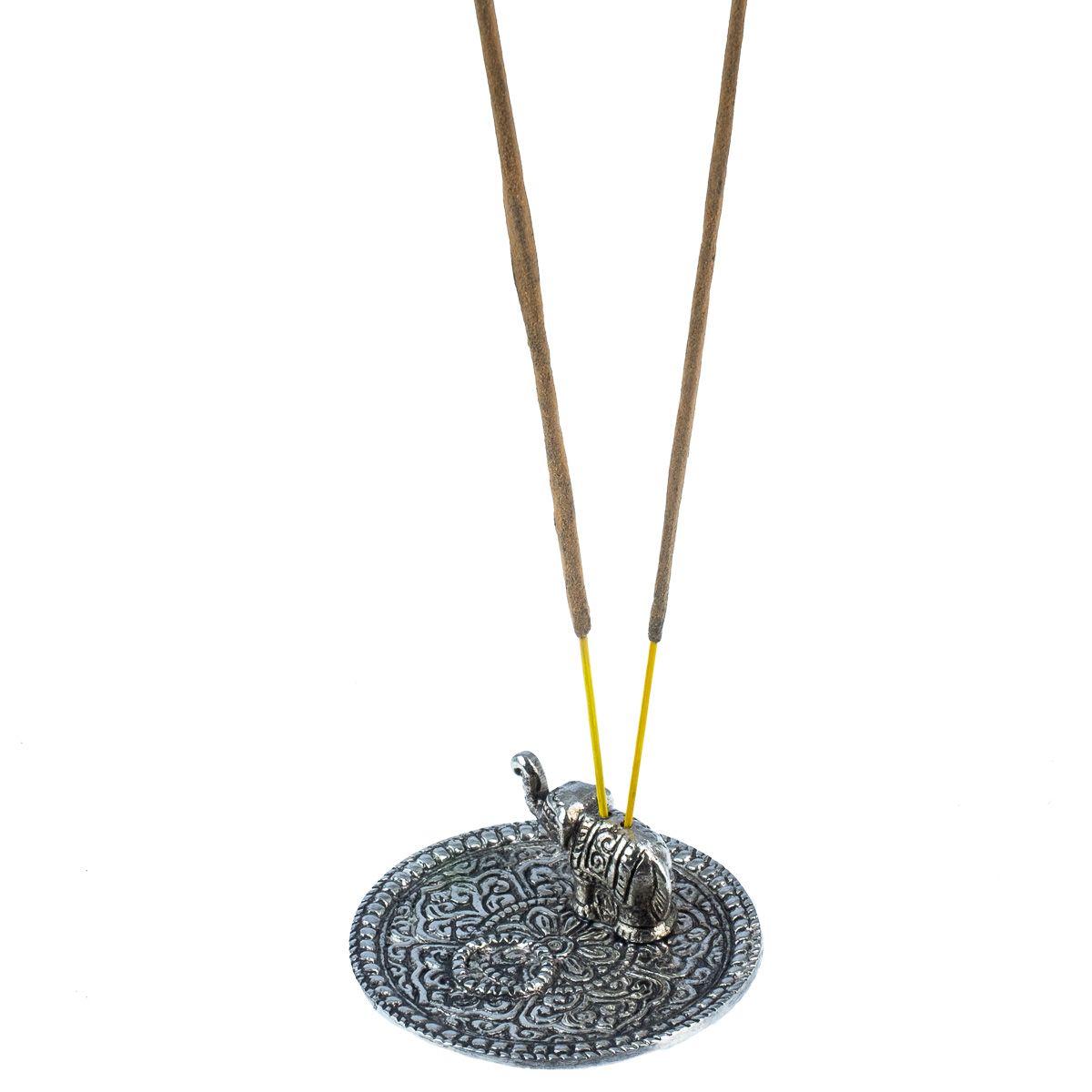 Metal incense sticks holder Elephant India