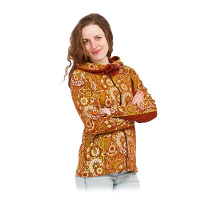 Printed ethnic jacket Pradesha Fox | S, M, L, XL, XXL, XXXL