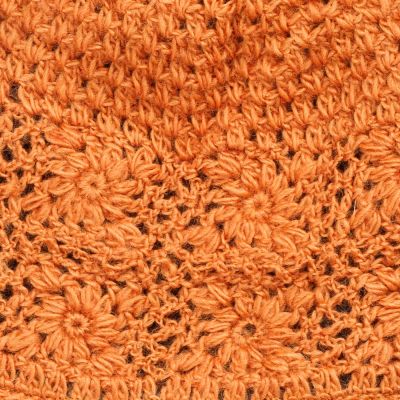 Crocheted woolen hat Bardia Bronze Nepal