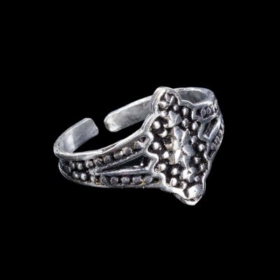 German silver toe ring Salimah