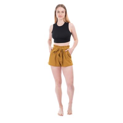 Yellow women's shorts Labonita Mustard Thailand
