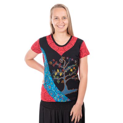 Women's ethno T-shirt with short sleeves Tree of Life | S, L, XL, XXL