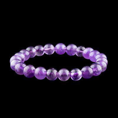 Amethyst bead bracelet | M, L, XL