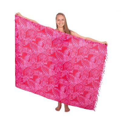 Sarong / pareo / beach scarf Solada pink