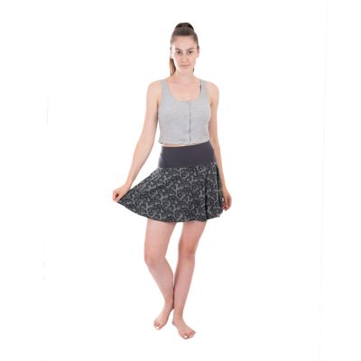 Round grey mini skirt Lutut Ayumi Thailand