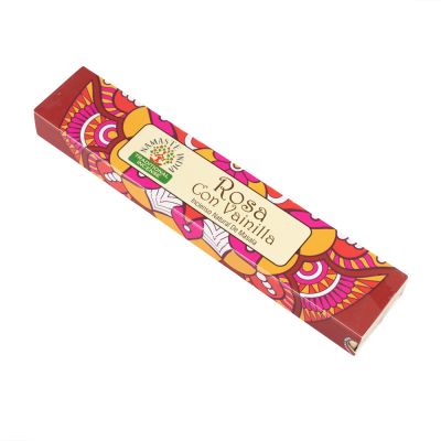 Incense sticks Namaste India Rose with Vanilla