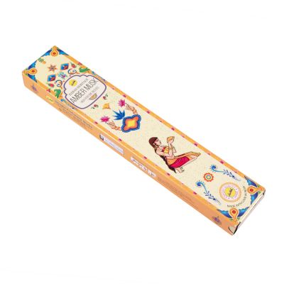 Incense sticks Sree Vani Amber Musk | Packet 15 g, Box of 12 packets for the price of 10