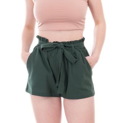 Green women's shorts Labonita Green | UNI