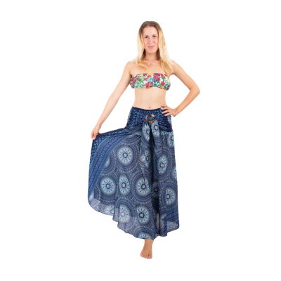 Long ethnic skirt with coconut buckle Kelapa Prija | UNI