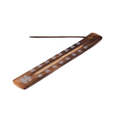 Wooden incense holder Ganesh – brown
