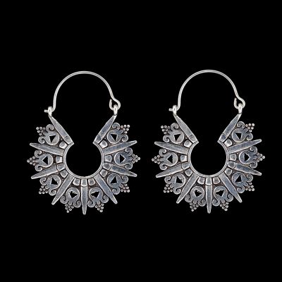 German silver earrings Amruta