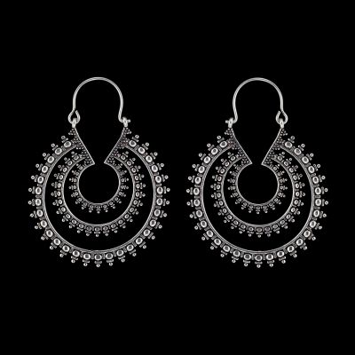 German silver earrings Anuka