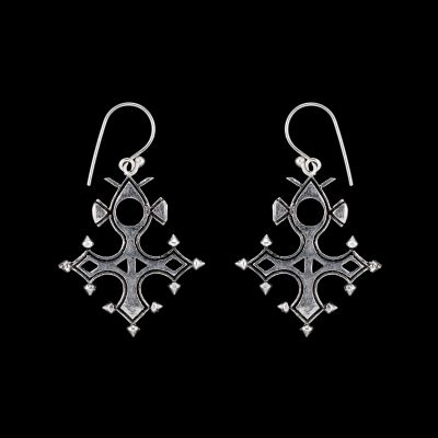 German silver earrings Artha