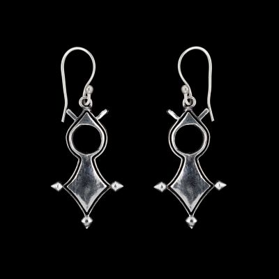 German silver earrings Salena