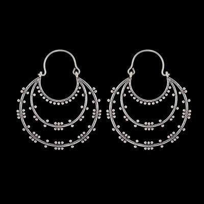 German silver earrings Tarana