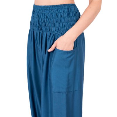 Turkish / harem trousers Somchai Petrol Blue Thailand