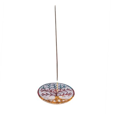 Marble incense holder Tree of Life – rasta India