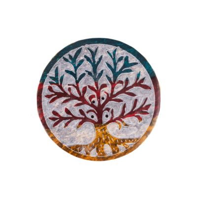Marble incense holder Tree of Life – rasta