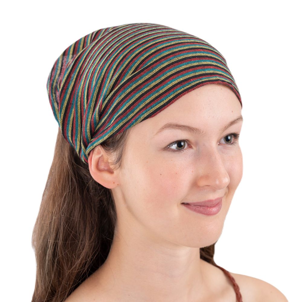Striped fabric headband Garis Lebah Nepal
