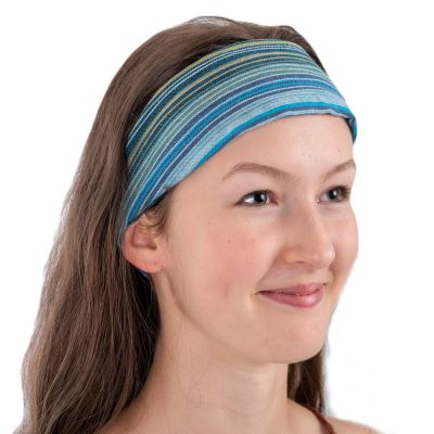 Striped fabric headband Garis Pirus