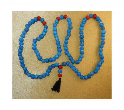 Prayer Beads Mála Blue