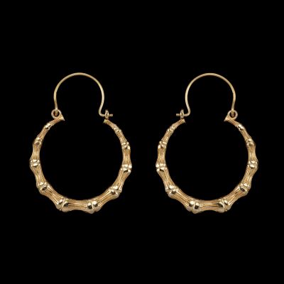 Brass earrings Darpite