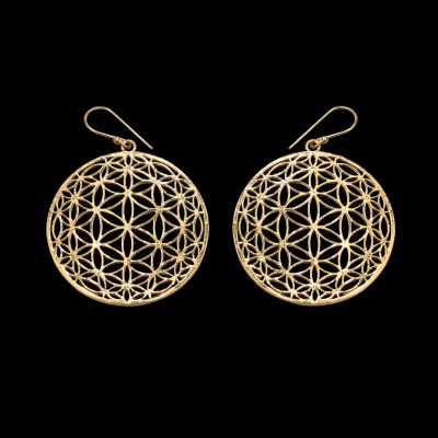 Brass earrings Kyrae India