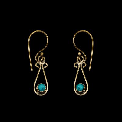 Brass earrings Sakshim India