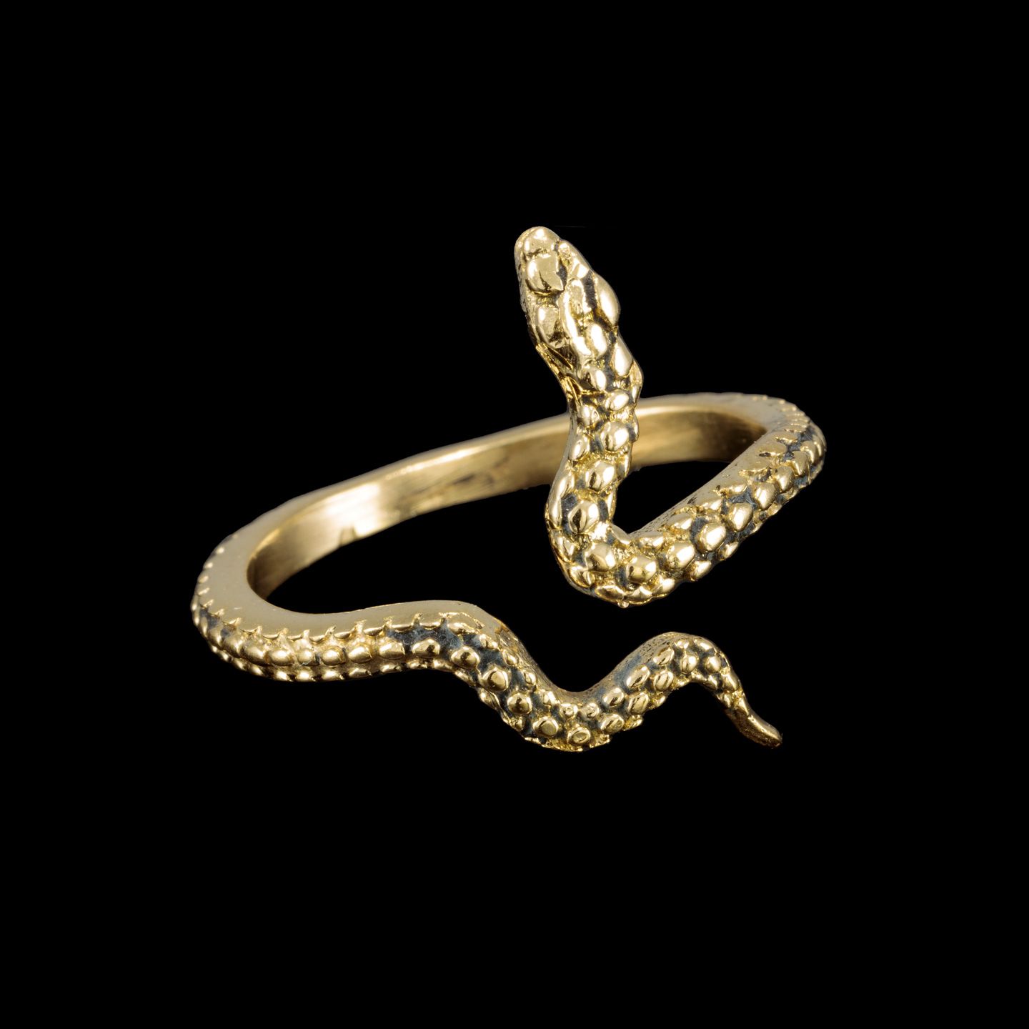 Brass ring Boa India