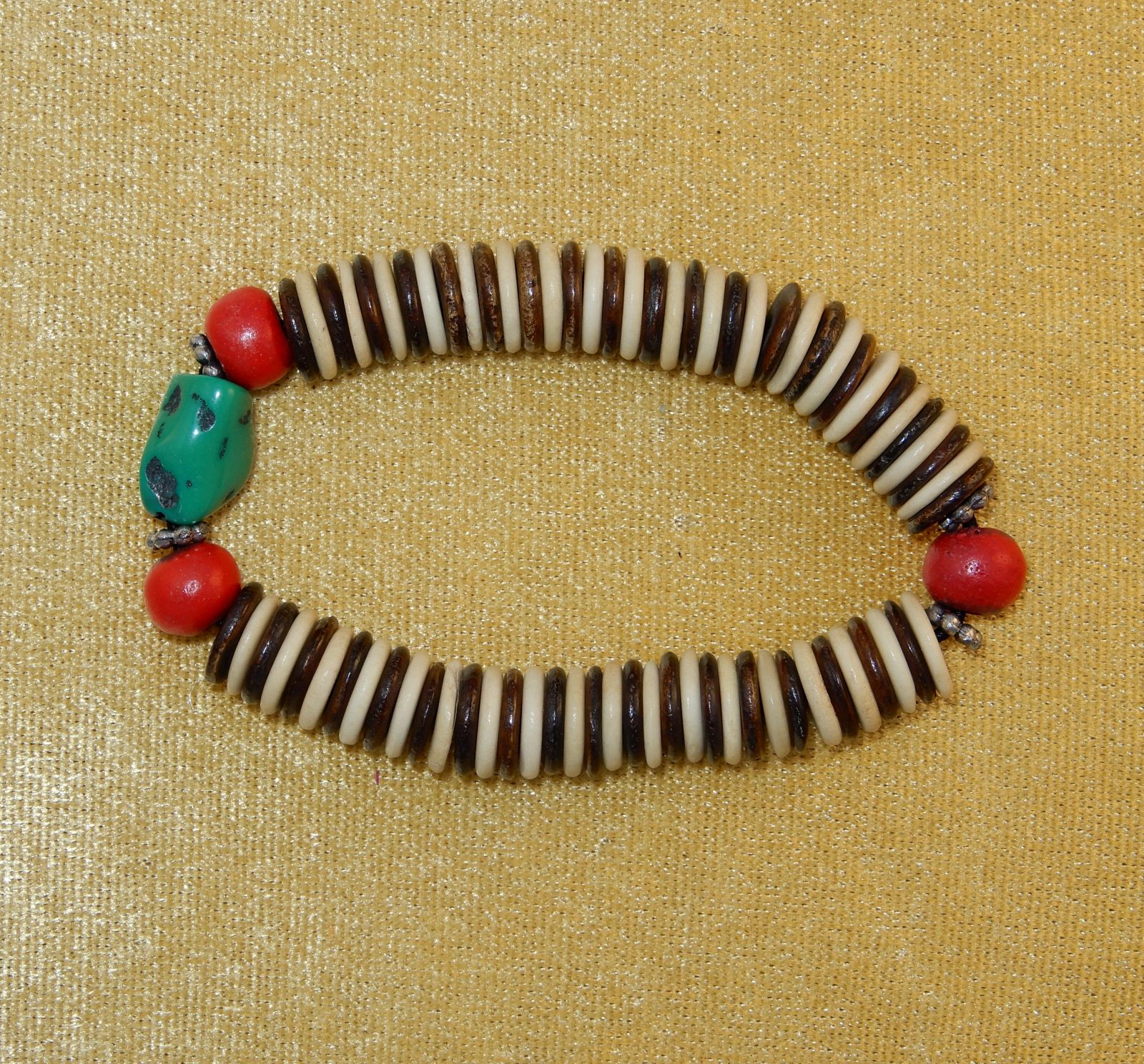 Colourful bead bracelet Sempit Bergaris Thailand