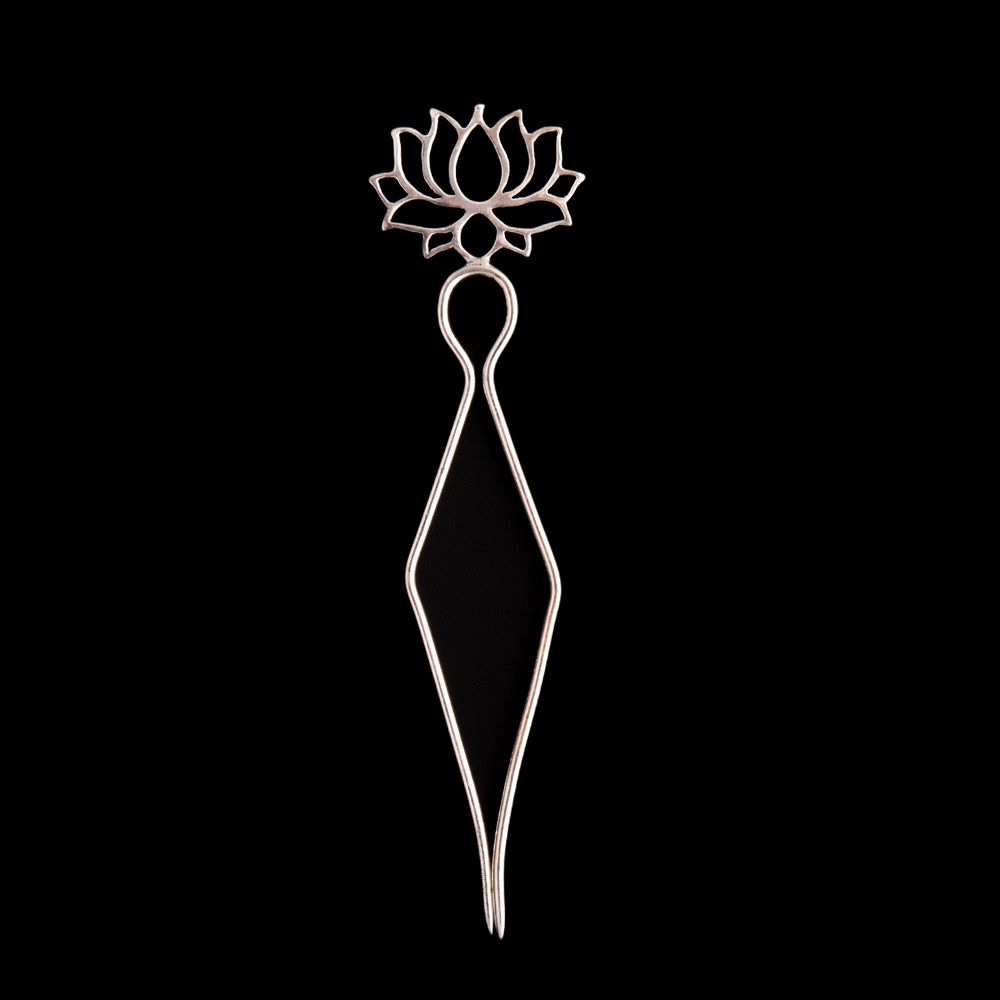 Brass hairpin Lotus 2 India