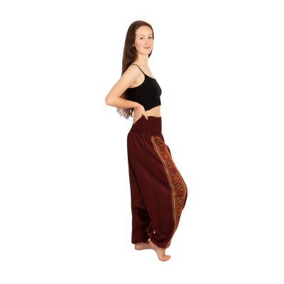 Warm acrylic turkish trousers Kangee Burgundy India