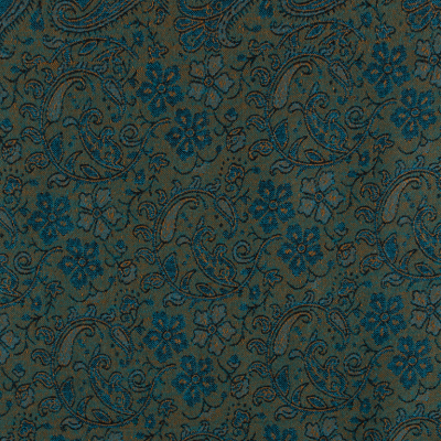 Acrylic scarf / plaid Freyja Ocean Blue Large India