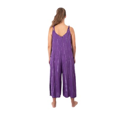 Long tie-dye jumpsuit Nattawut Purple Thailand