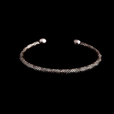 Ethnic german silver bracelet Eriduo