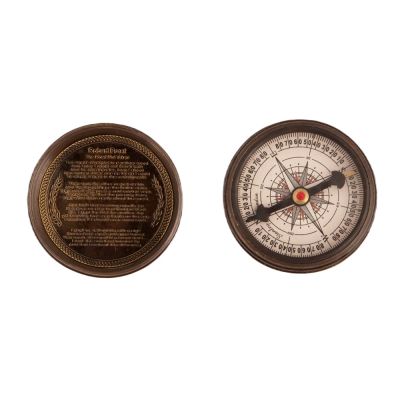 Retro brass compass Marine Pocket Compass 1920 India