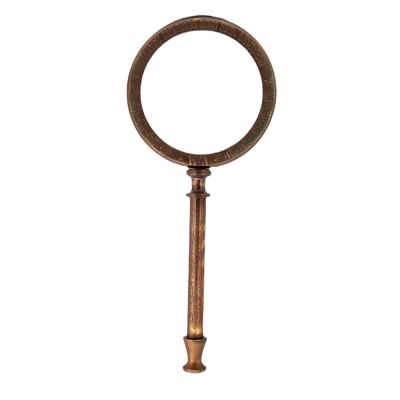 Nautical magnifying glass with a leather case India