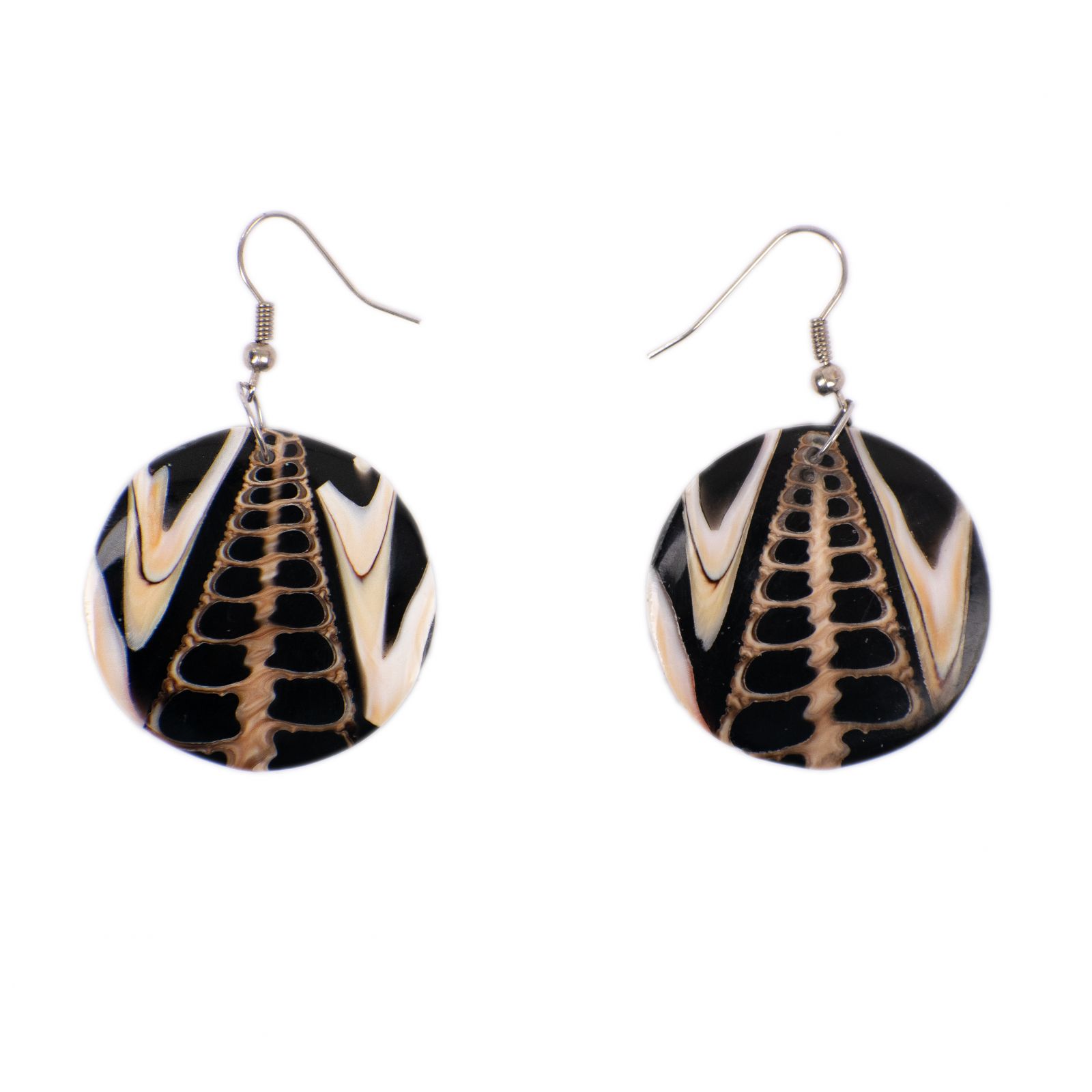 Shell earrings Road to Paradise Indonesia