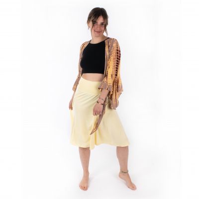 Single-colour midi skirt Irsia Cream Thailand