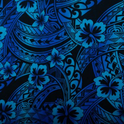 Sarong / pareo / beach scarf Sibyl – blue Thailand