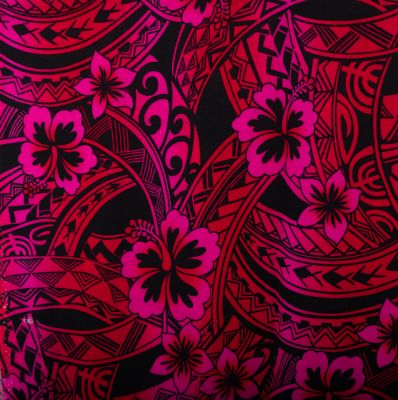Sarong / pareo / beach scarf Sibyl – pink Thailand