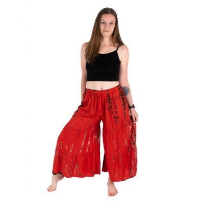 Tie-dye trouser skirt Yana Red | UNI