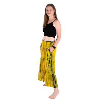 Tie-dye trouser skirt Yana Yellow Thailand