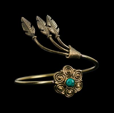 Brass bracelet Adoette Tyrkenite India