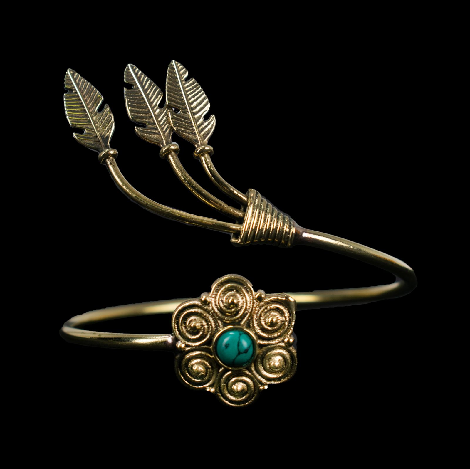 Brass bracelet Adoette Tyrkenite India