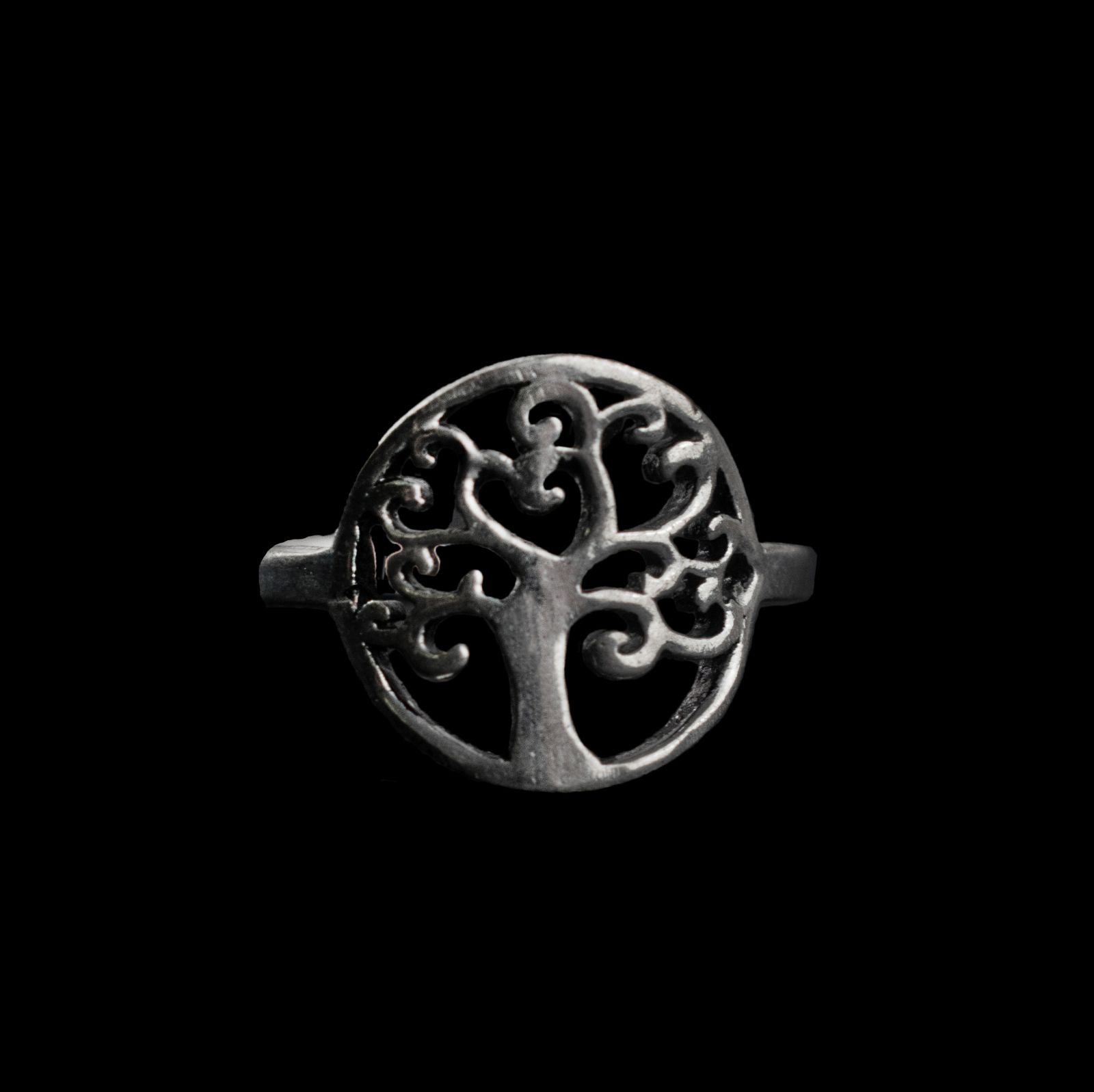 German silver toe ring Little Tree 2 India