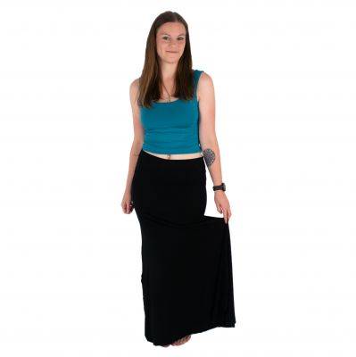 Long single colour skirt Dalisay Black | UNI (S/M)