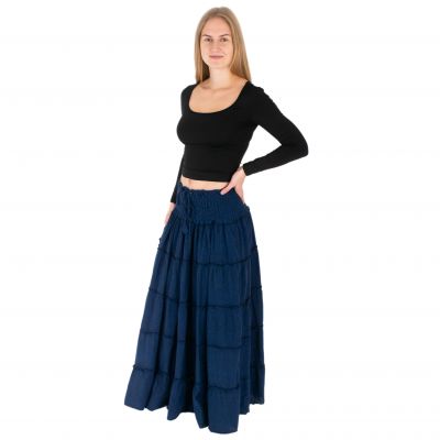 Long ethnic / hippie skirt Bhintuna Dark Blue | S/M, L/XL, XXL/XXXL