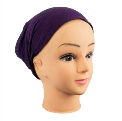 Purple single color cotton headband Nepal