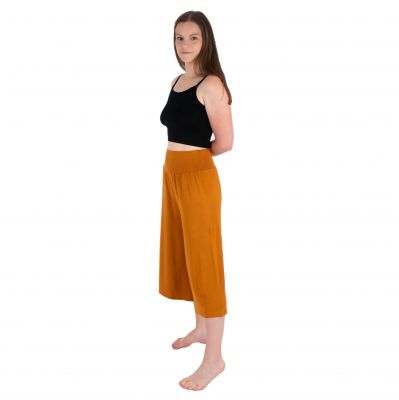 Trouser skirt Angelica Mustard Yellow 3/4 Thailand